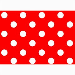 Polka Dots 7 x5  Photo Card - 1