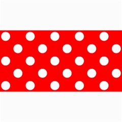 Polka Dots 8 x4  Photo Card - 2