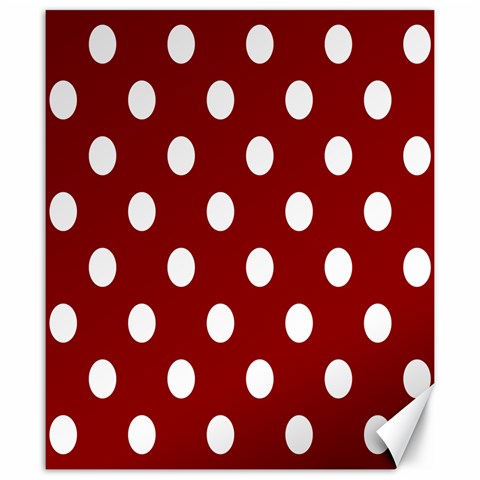 Polka Dots 19.57 x23.15  Canvas - 1