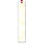 Polka Dots - White on Pearl Brown Large Book Mark