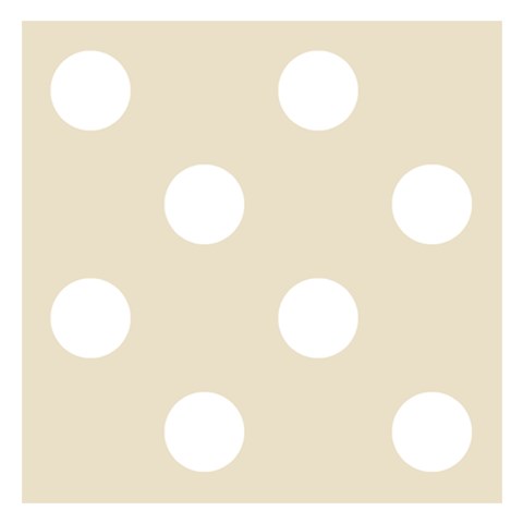 Polka Dots 3.75 x3.75  Memopad