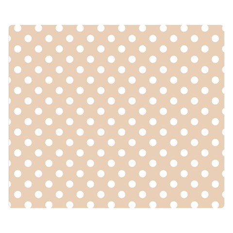 Polka Dots 50 x40  Blanket Front