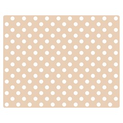 Polka Dots 60 x50  Blanket Back