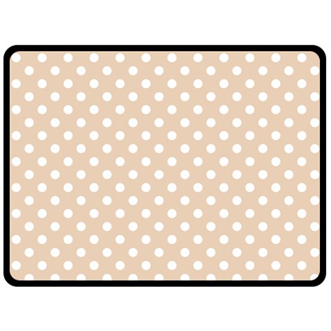 Polka Dots 80 x60  Blanket Front