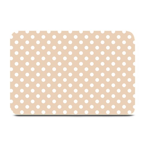 Polka Dots 18 x12  Plate Mat