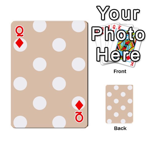 Queen Polka Dots Front - DiamondQ