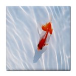 Gold fish ceramic wall tile / Tile Coaster / Tile trivet