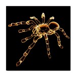 Gold spider ceramic wall tile / Tile Coaster / Tile trivet