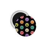 pastel smiley faces 1.75  Magnet