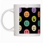 pastel smiley faces White Mug