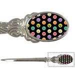 pastel smiley faces Letter Opener