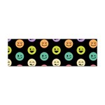 pastel smiley faces Sticker (Bumper)