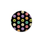 pastel smiley faces Golf Ball Marker (10 pack)