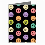 pastel smiley faces Greeting Card