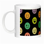 pastel smiley faces Night Luminous Mug