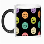 pastel smiley faces Morph Mug