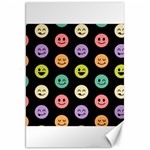 pastel smiley faces Canvas 20  x 30 