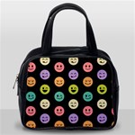 pastel smiley faces Classic Handbag (One Side)