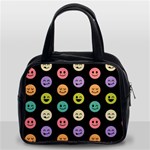 pastel smiley faces Classic Handbag (Two Sides)