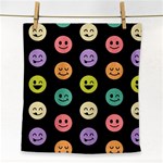 pastel smiley faces Face Towel