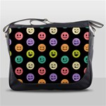 pastel smiley faces Messenger Bag