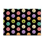 pastel smiley faces Sticker A4 (10 pack)