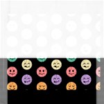 pastel smiley faces Jigsaw Puzzle (Rectangular)