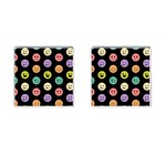 pastel smiley faces Cufflinks (Square)