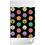 pastel smiley faces Canvas 40  x 72 