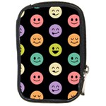 pastel smiley faces Compact Camera Leather Case