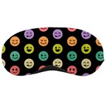 pastel smiley faces Sleeping Mask