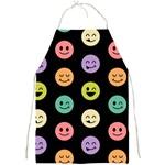 pastel smiley faces Full Print Apron