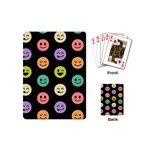 pastel smiley faces Playing Cards (Mini)