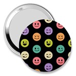 pastel smiley faces 3  Handbag Mirror