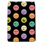 pastel smiley faces Removable Flap Cover (L)