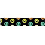 pastel smiley faces Flano Scarf (Large)