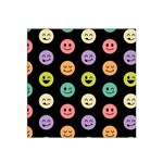 pastel smiley faces Satin Bandana Scarf