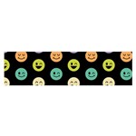 pastel smiley faces Satin Scarf (Oblong)