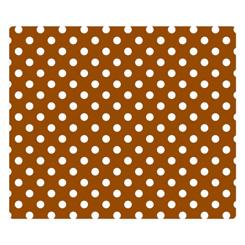 Polka Dots 50 x40  Blanket Front