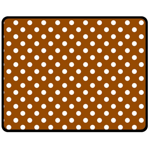 Polka Dots 60 x50  Blanket Front