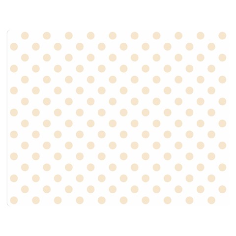 Polka Dots 60 x50  Blanket Front