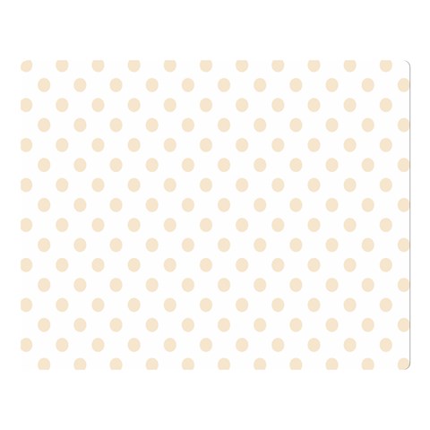 Polka Dots 80 x60  Blanket Front