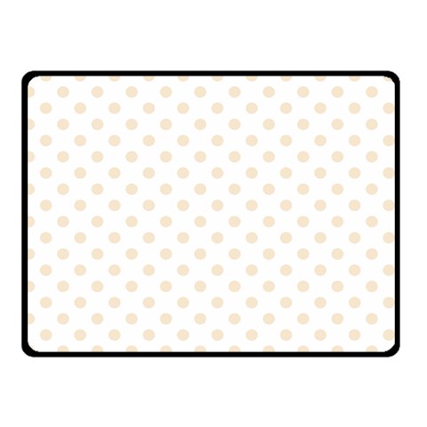 Polka Dots 45 x34  Blanket Back