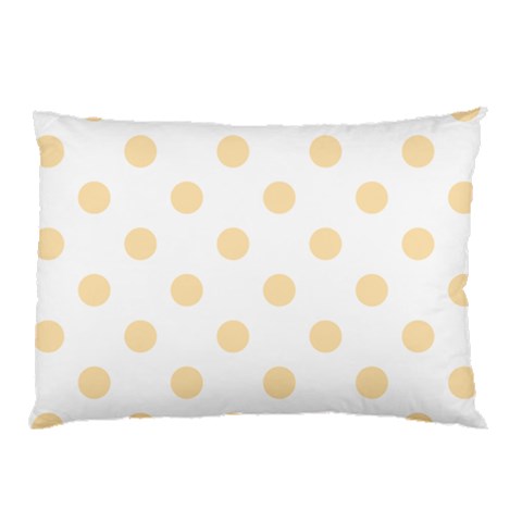 Polka Dots 26.62 x18.9  Pillow Case