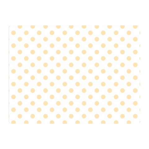 Polka Dots 35 x27  Blanket Front