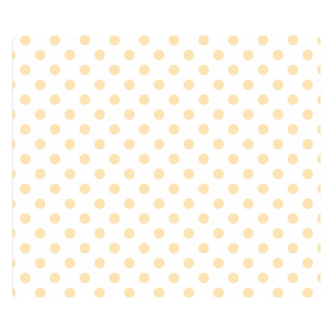 Polka Dots 50 x40  Blanket Front