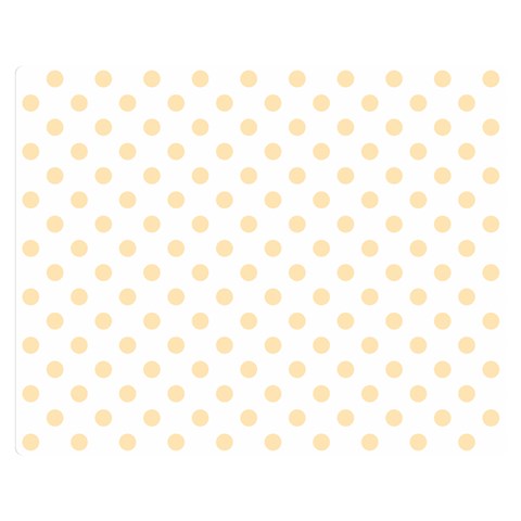 Polka Dots 60 x50  Blanket Front