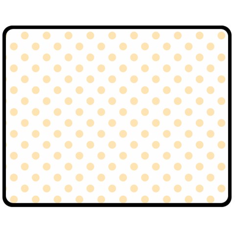 Polka Dots 60 x50  Blanket Front