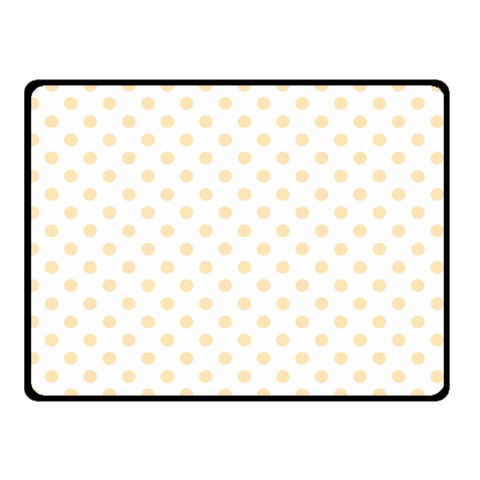 Polka Dots 45 x34  Blanket Front