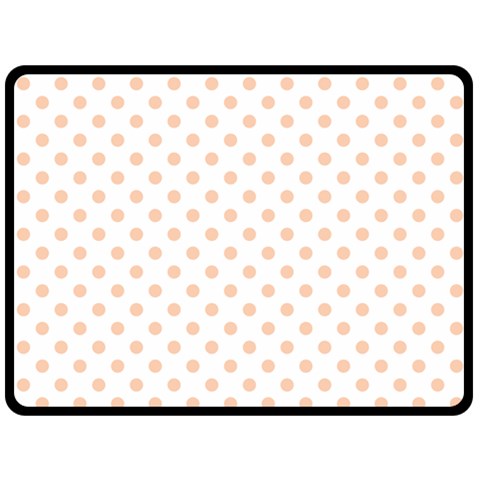 Polka Dots 80 x60  Blanket Front